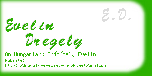 evelin dregely business card